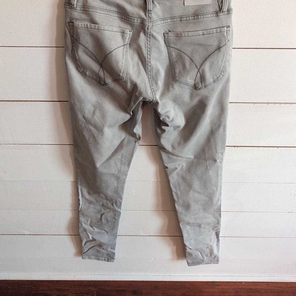 Calvin Klein Jeans Light Gray Denim - Picture 2 of 5